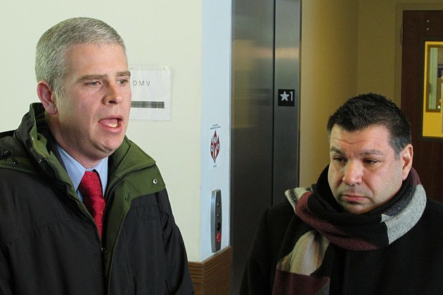Broome County Legislators Jason Garnar and Anthony Fiala