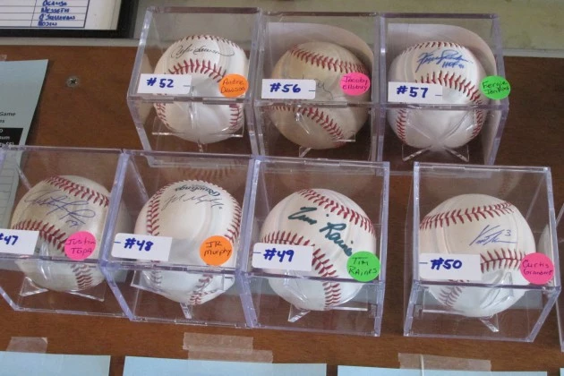Items from the Broome Sports Foundation Auction