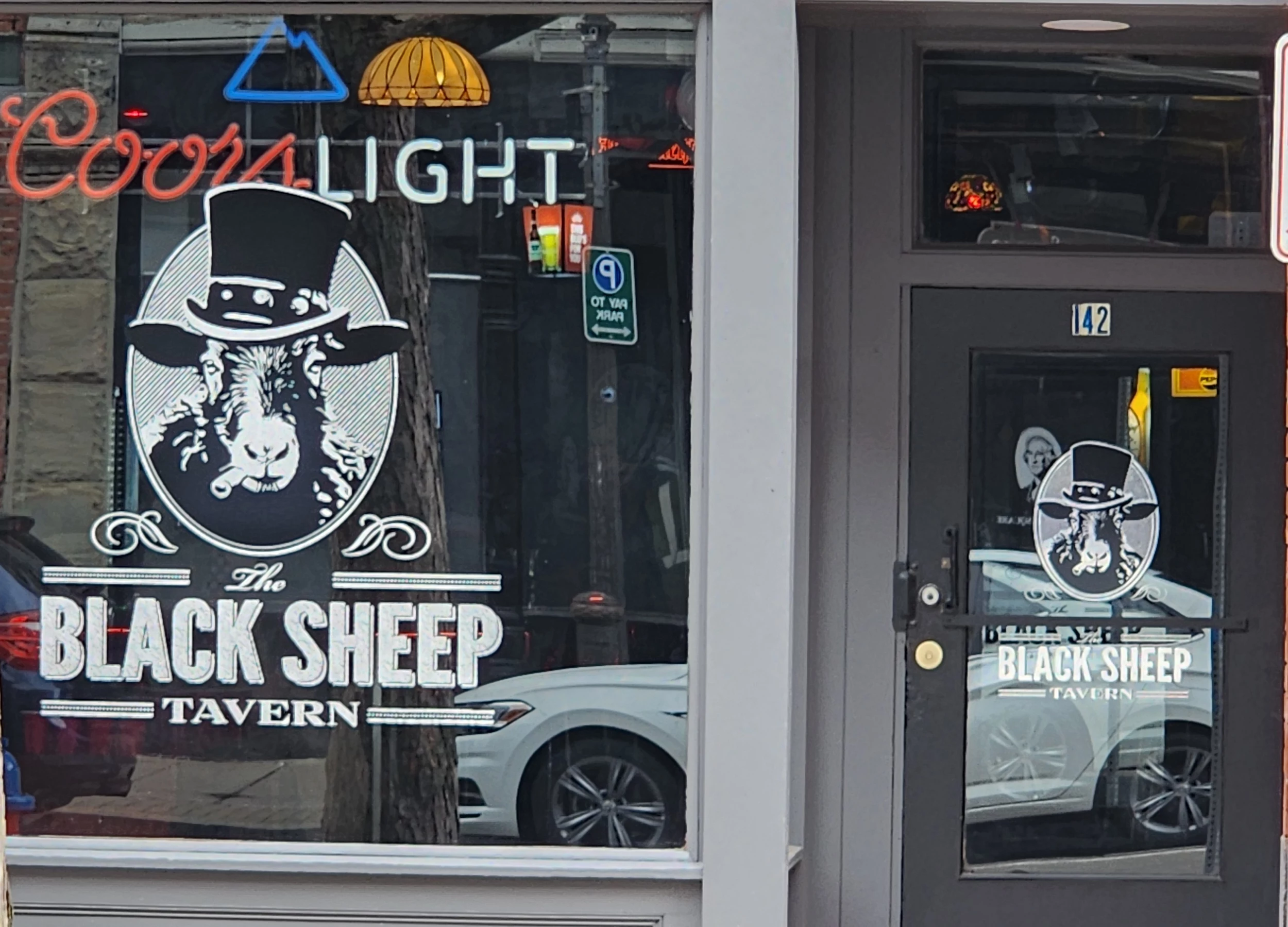 A view of the soon-to-open Black Sheep Tavern on Washington Street. Photo: Bob Joseph/WNBF News