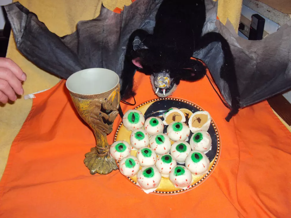 Foodie Friday Creepy Halloween Peanut Butter Eyeball Recipe